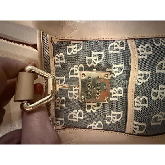 Dooney & Bourke Signature Logo Tote Bag - Picture 3 of 10
